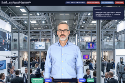 Klaus simulation screenshot